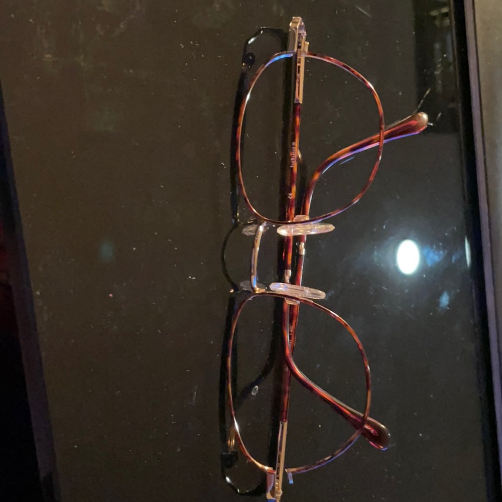 VINTAGE BRISTOL-ROUND TORTOISE GOLD EYEWEAR